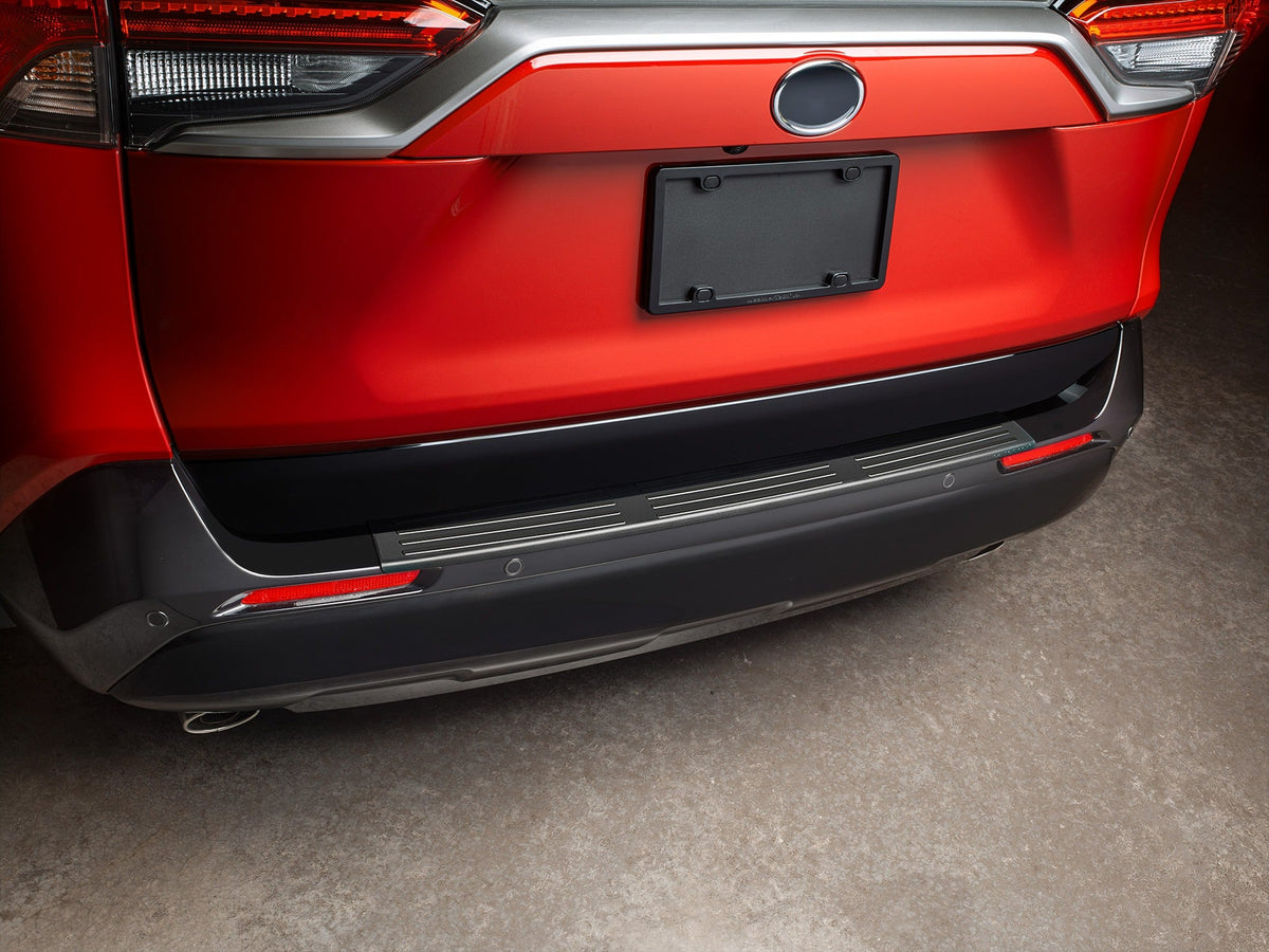 WeatherTech BumperTopper für Toyota RAV4 Plug-In Hybrid, hinten, schwarz