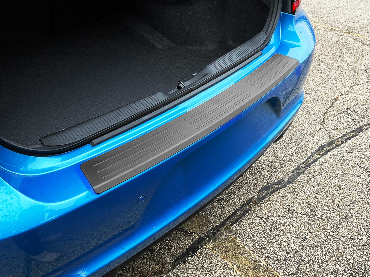 WeatherTech BumperTopper für Dodge Charger, hinten, schwarz