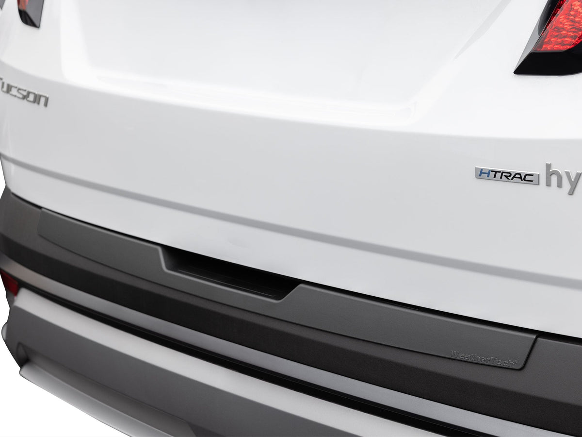 WeatherTech BumperTopper für Hyundai Tucson Plug-In Hybrid, hinten, schwarz