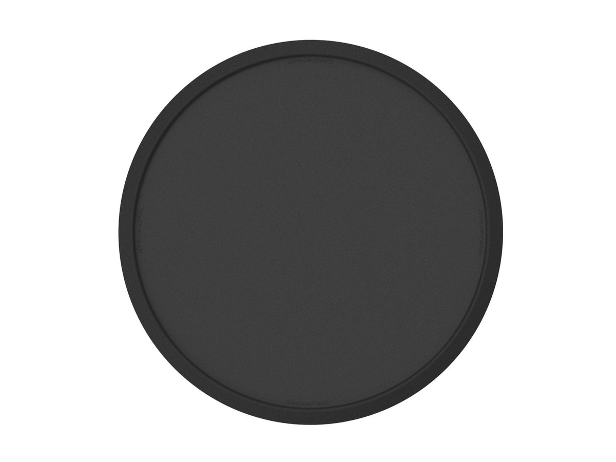 Allzweckmatte in Schwarz, 35" runde Allzweckmatte
