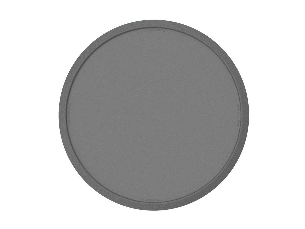 Allzweckmatte in Grau, 35" runde Allzweckmatte