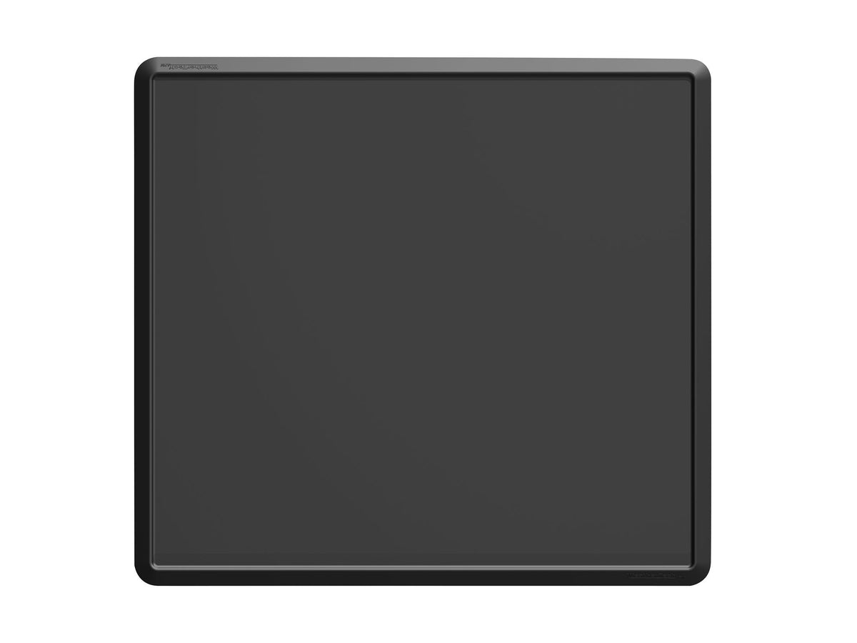 Allzweckmatte in Schwarz, 44" x 48" Rechteck