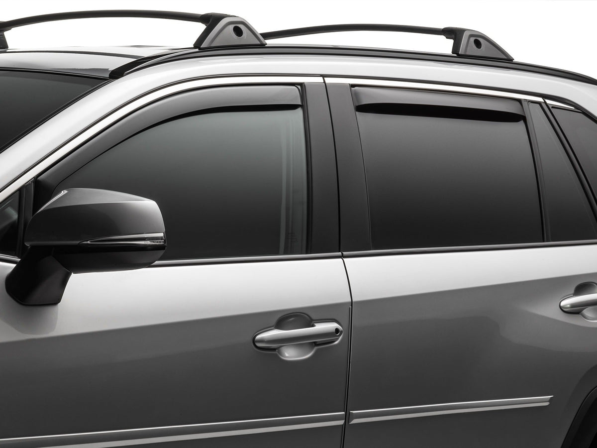 WeatherTech Seitenscheiben-Windabweiser für Toyota Tacoma, vorne und hinten, rauchgrau
