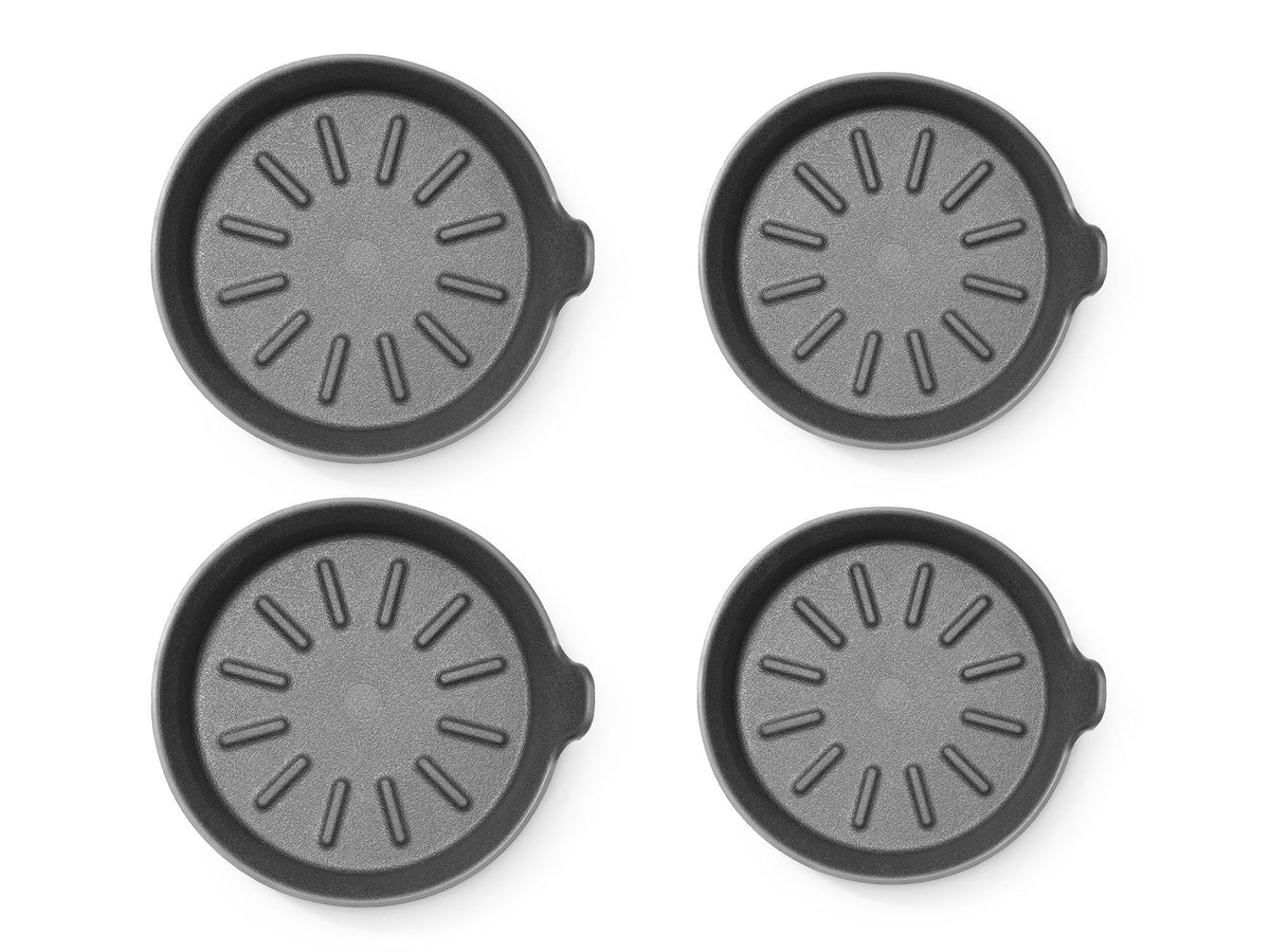 CarCoasters in Schwarz, CarCoasters - 4er-Set
