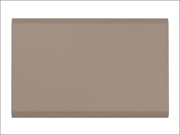 ComfortMat Connect in Beige, Mittelmatte 24" x 36" Carbonfaser-Optik (einzeln verpackt)
