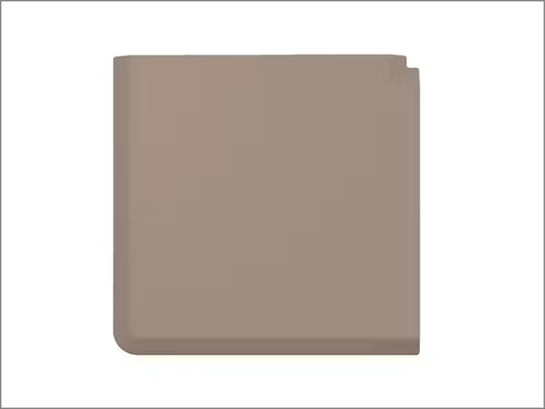 ComfortMat Connect in Beige, Eckmatte 25" x 25" Stein-Optik (einzeln verpackt)