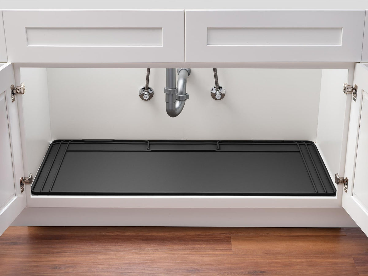 SinkMat in Schwarz, Kitchen 46 1/4"